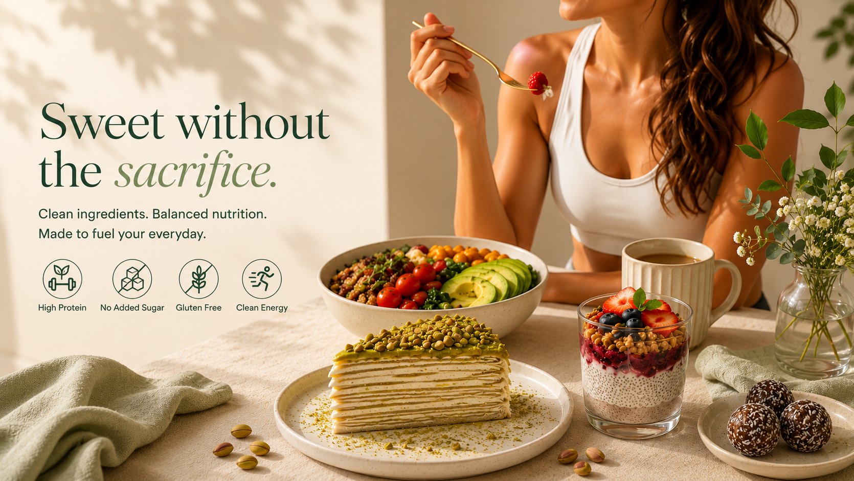 Sweet without the sacrifice — Vitastore. Clean ingredients. Balanced nutrition. Made to fuel your everyday.